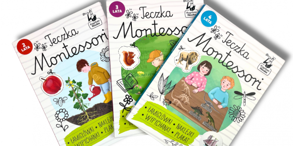 Teczka Montessori dla dzieci – 3 propozycje od Kapitana Nauki